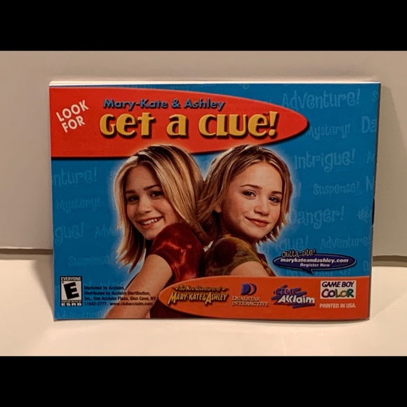 Nintendo Other Gameboy Color Marykate And Ashley Pocket Planner